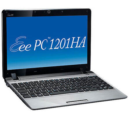 На ноутбуке Asus Eee PC 1201 мигает экран